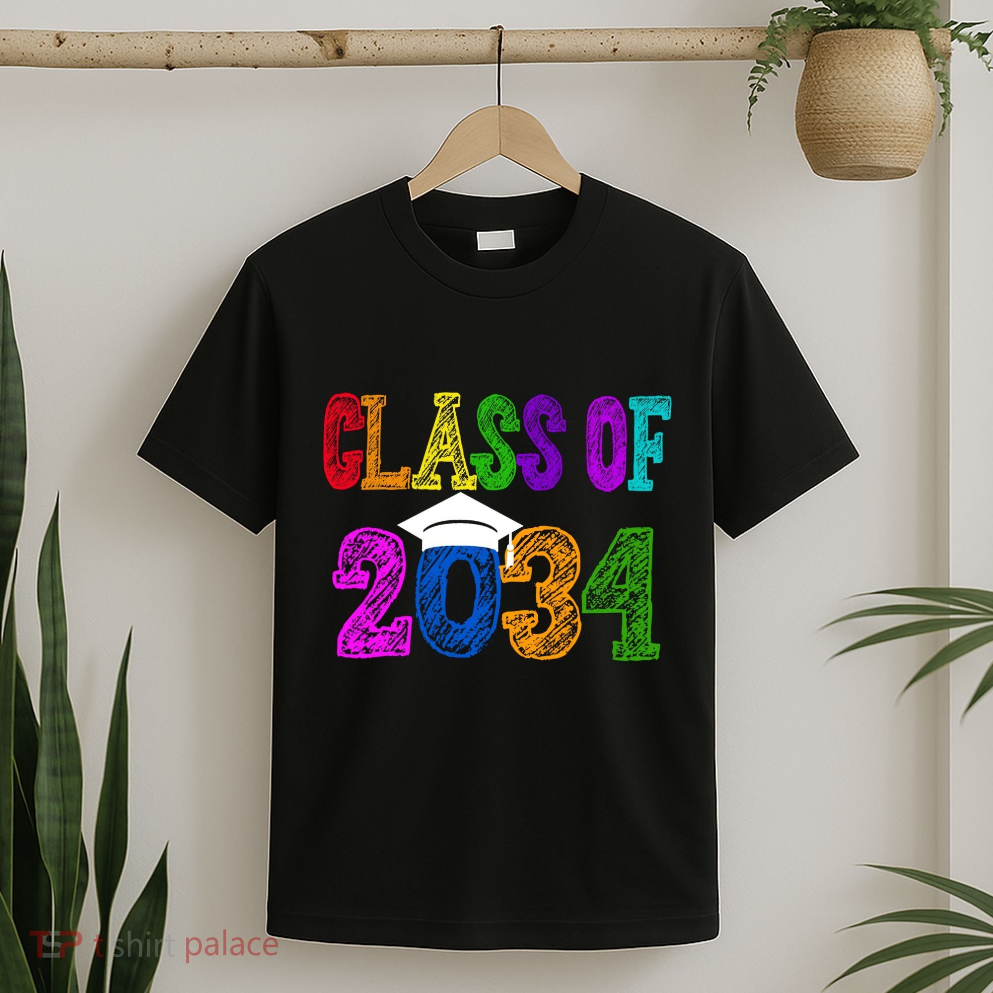 Class Of 2034 Graduation First Day Of School T-Shirt
