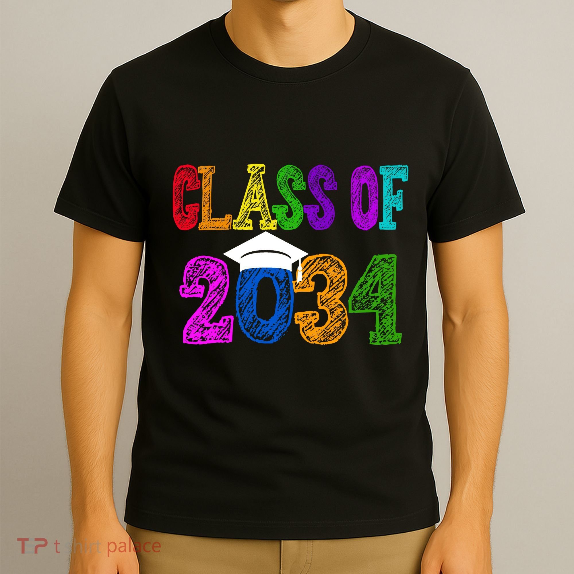 Class Of 2034 Graduation First Day Of School T-Shirt