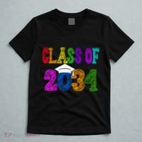 Class Of 2034 Graduation First Day Of School T-Shirt thumb 5