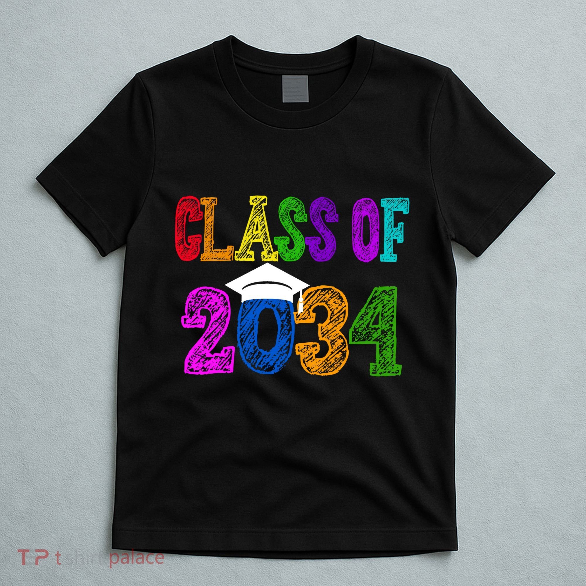 Class Of 2034 Graduation First Day Of School T-Shirt