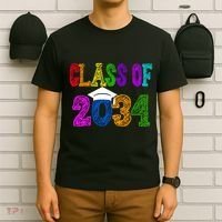 Class Of 2034 Graduation First Day Of School T-Shirt thumb 6