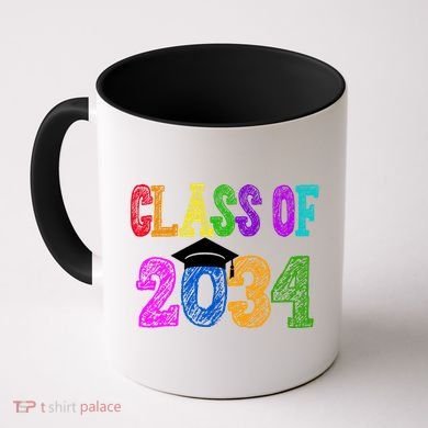 Class Of 2034 Graduation First Day Of School Coffee Mug