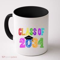 Class Of 2034 Graduation First Day Of School Coffee Mug thumb 0