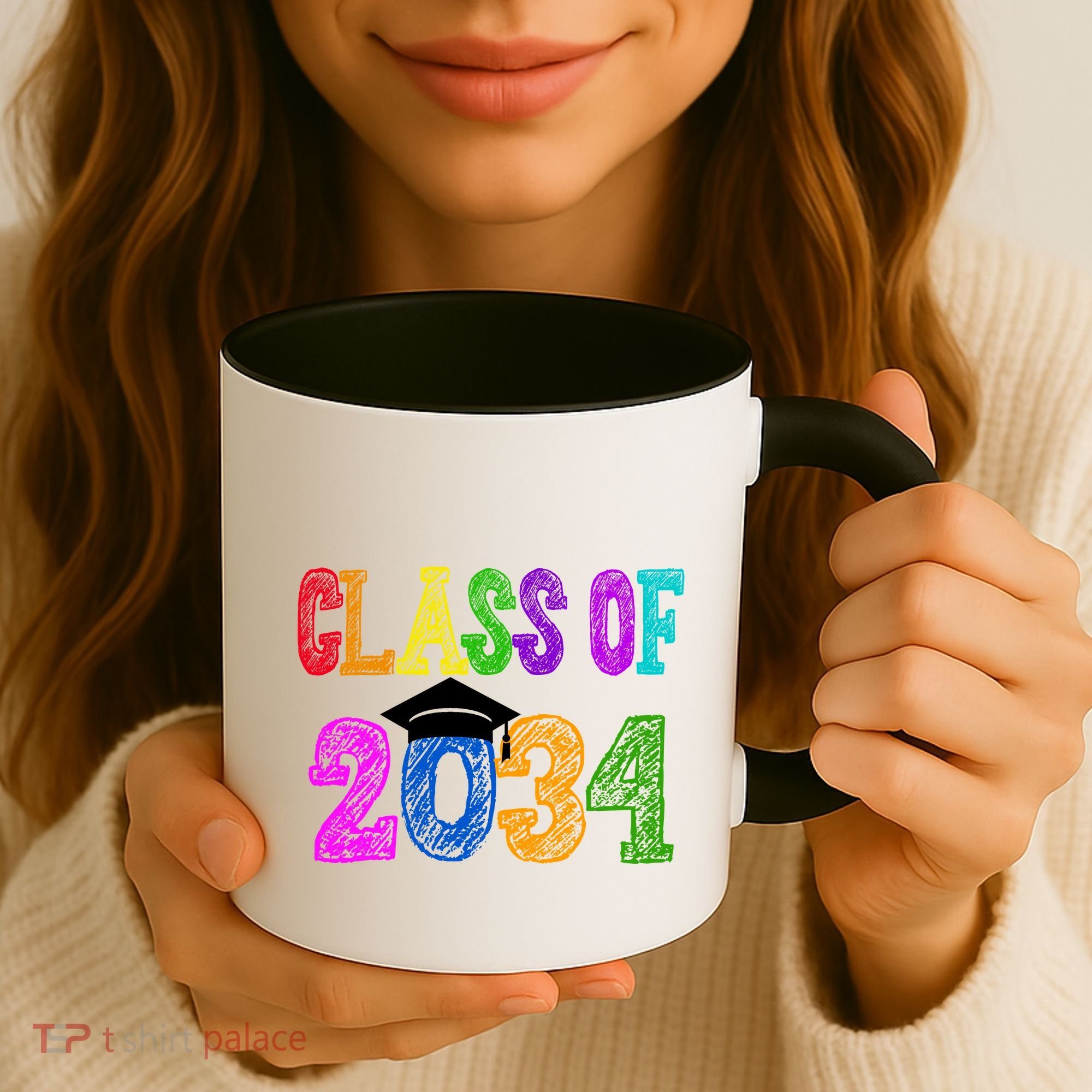 Class Of 2034 Graduation First Day Of School Coffee Mug