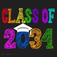 Class Of 2034 Graduation First Day Of School Beanie thumb 2