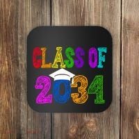 Class Of 2034 Graduation First Day Of School Coaster thumb 0