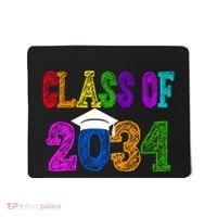 Class Of 2034 Graduation First Day Of School Mousepad thumb 0