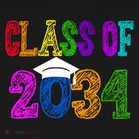 Class Of 2034 Graduation First Day Of School Baby Bodysuit thumb 2