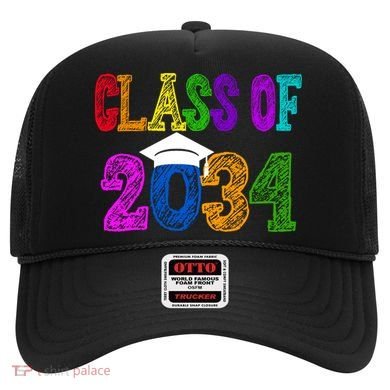Class Of 2034 Graduation First Day Of School Hat