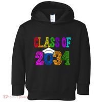 Class Of 2034 Graduation First Day Of School Toddler Hoodie thumb 0