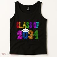 Class Of 2034 Graduation First Day Of School Tank Top thumb 2