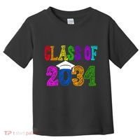 Class Of 2034 Graduation First Day Of School Toddler T-Shirt thumb 0