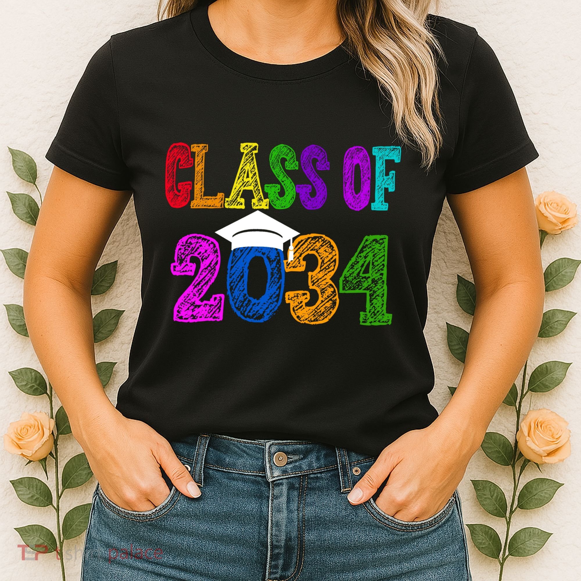 Class Of 2034 Graduation First Day Of School Women's T-Shirt
