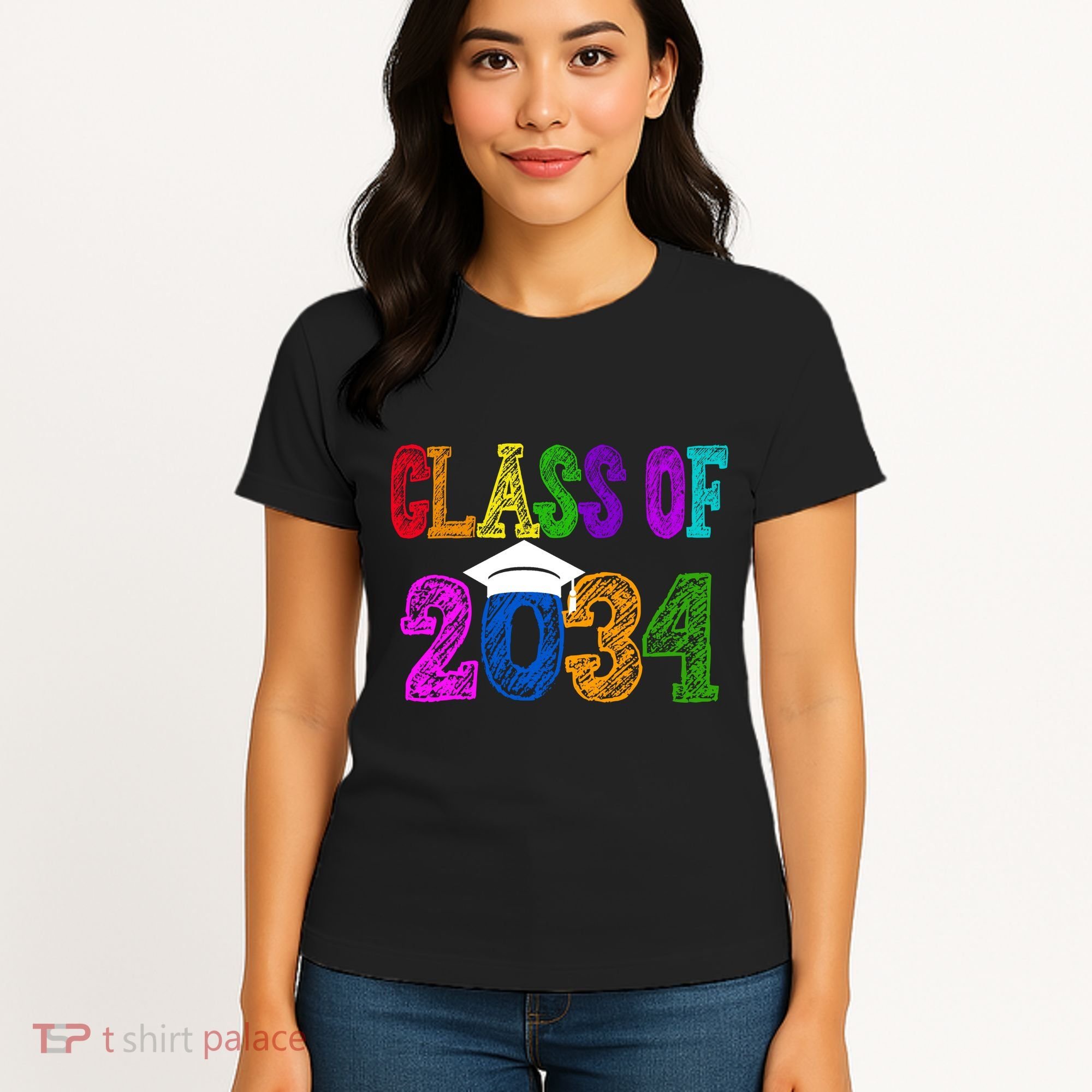 Class Of 2034 Graduation First Day Of School Women's T-Shirt