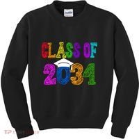 Class Of 2034 Graduation First Day Of School Kids Sweatshirt thumb 0