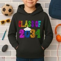 Class Of 2034 Graduation First Day Of School Kids Hoodie thumb 2