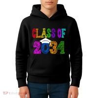 Class Of 2034 Graduation First Day Of School Kids Hoodie thumb 4