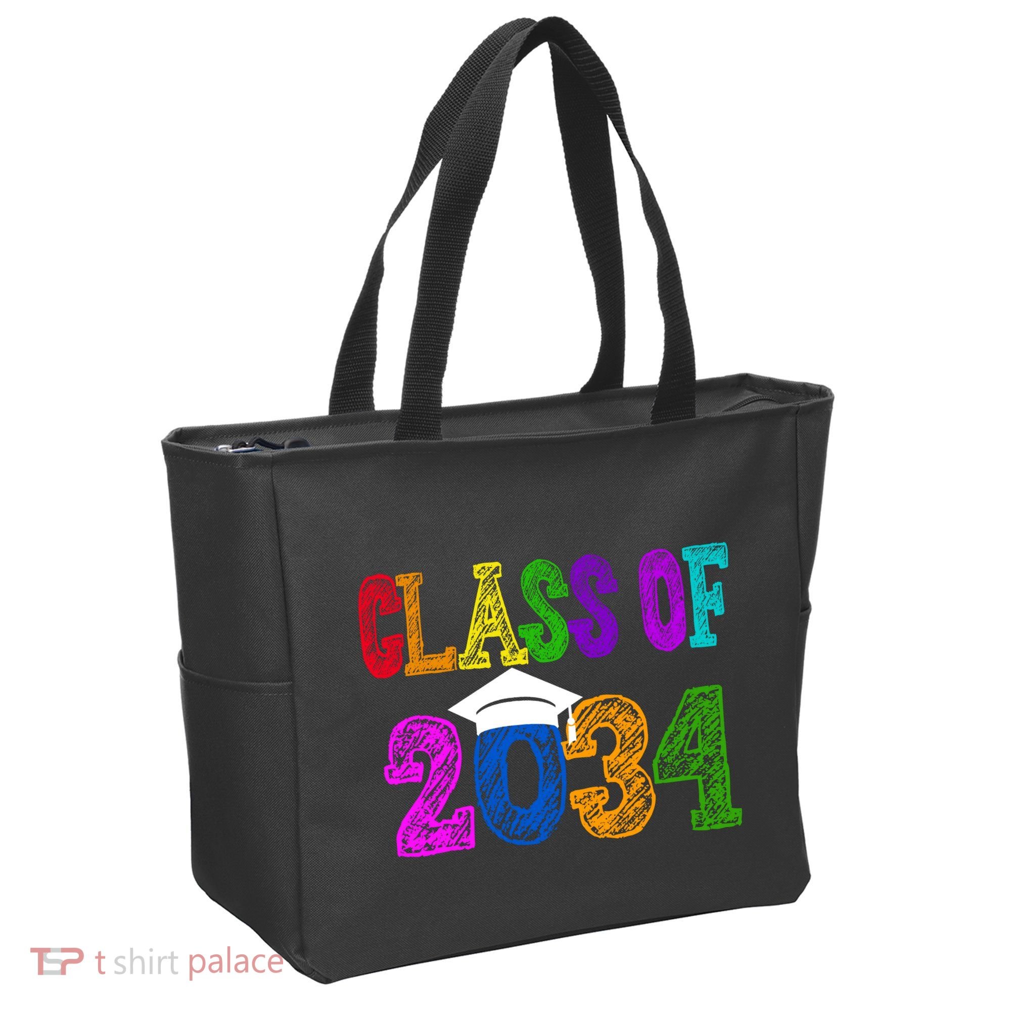 Class Of 2034 Graduation First Day Of School Tote Bag