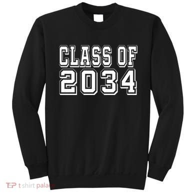 Class Of 2034 Grow With Me Sweatshirt