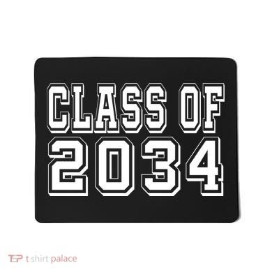 Class Of 2034 Grow With Me Mousepad