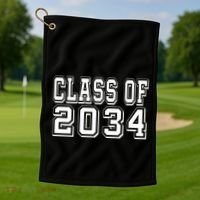 Class Of 2034 Grow With Me Golf Towel thumb 1