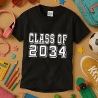 Class Of 2034 Grow With Me Kids T-Shirt thumb 3