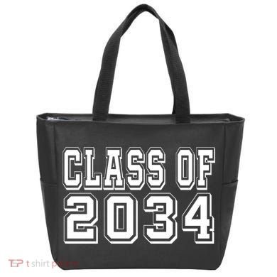 Class Of 2034 Grow With Me Tote Bag