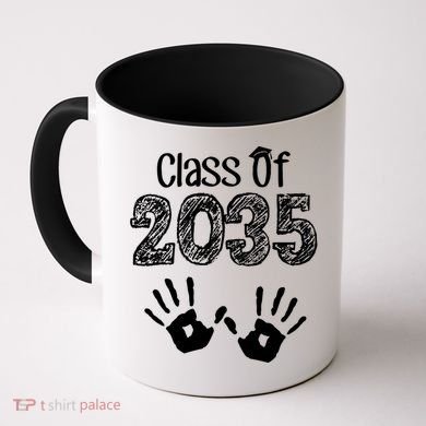 Class of 2035 Grow With Me Handprint Pre-K Coffee Mug