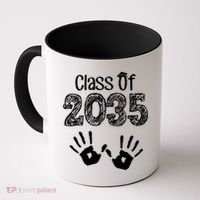 Class of 2035 Grow With Me Handprint Pre-K Coffee Mug thumb 0