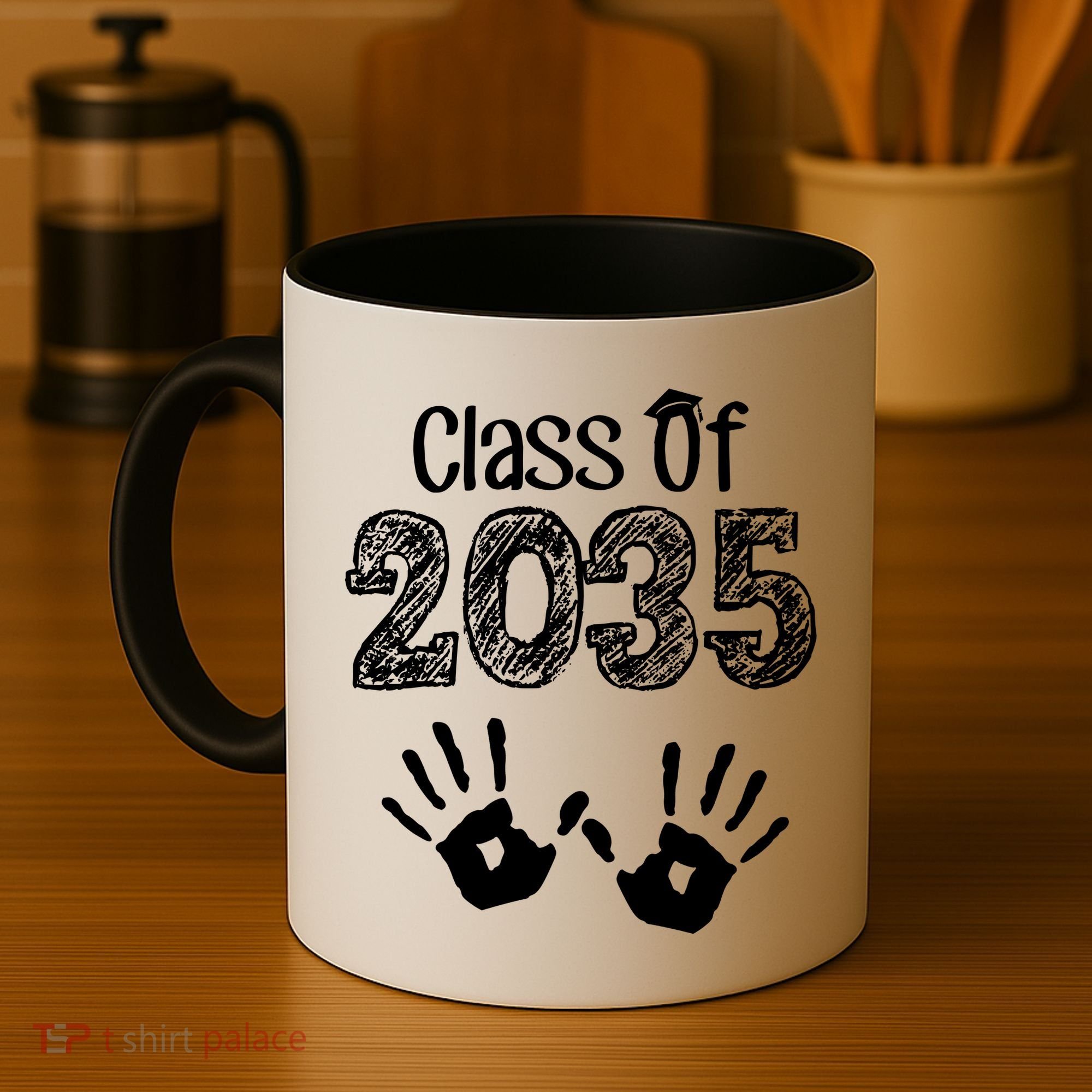 Class of 2035 Grow With Me Handprint Pre-K Coffee Mug