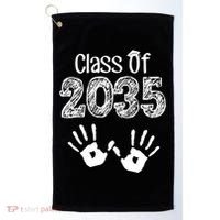 Class of 2035 Grow With Me Handprint Pre-K Golf Towel thumb 0