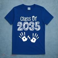 Class of 2035 Grow With Me Handprint Pre-K T-Shirt thumb 5