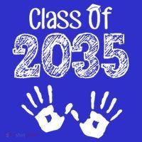 Class of 2035 Grow With Me Handprint Pre-K Mousepad thumb 1