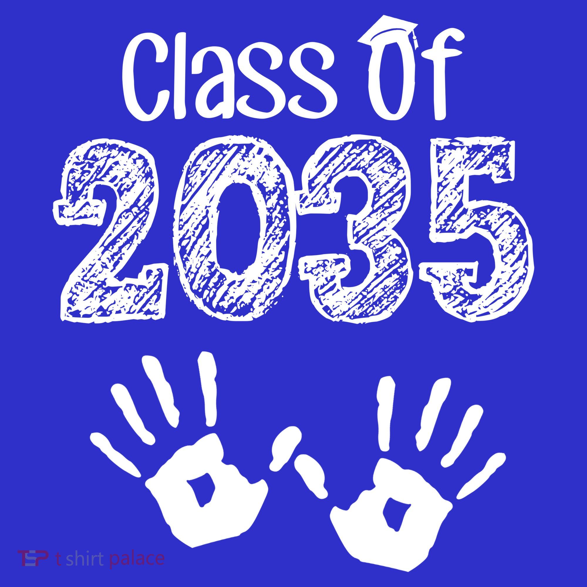 Class of 2035 Grow With Me Handprint Pre-K Mousepad