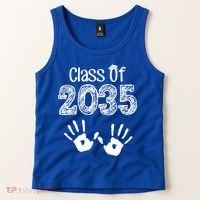 Class of 2035 Grow With Me Handprint Pre-K Tank Top thumb 2