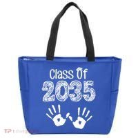 Class of 2035 Grow With Me Handprint Pre-K Tote Bag thumb 0