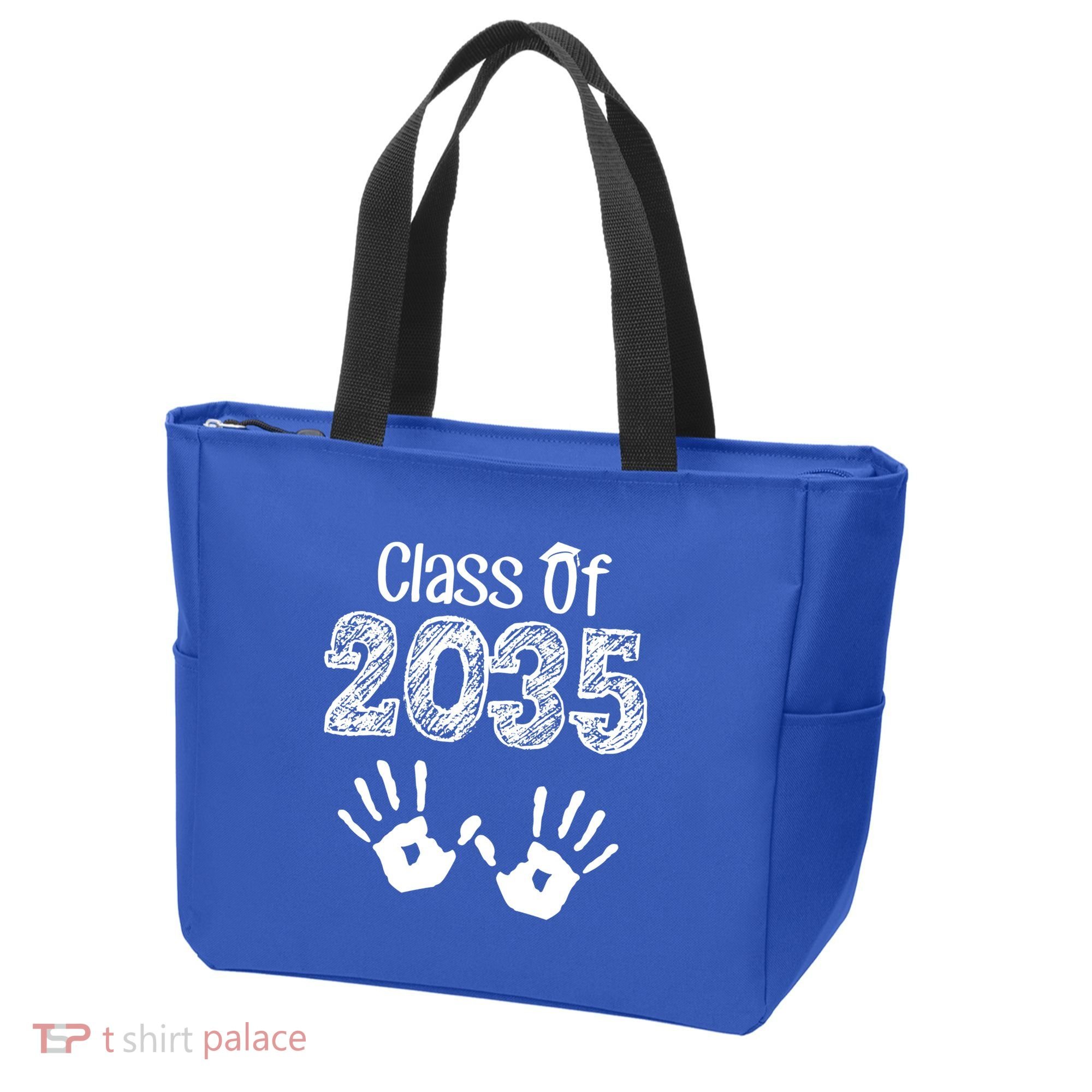 Class of 2035 Grow With Me Handprint Pre-K Tote Bag