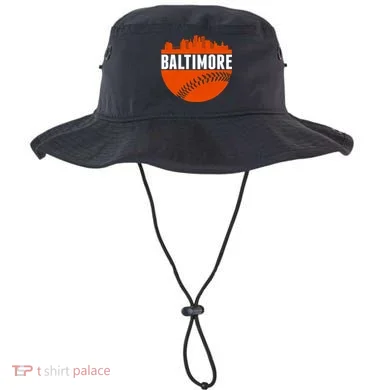 Classic Baltimore Skyline Baseball  Bucket Hat
