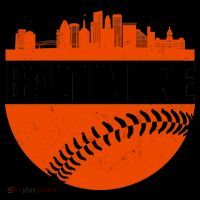 Classic Baltimore Skyline Baseball  Coffee Mug thumb 5