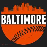 Classic Baltimore Skyline Baseball  Hat thumb 2