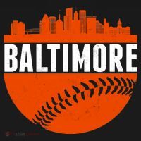 Classic Baltimore Skyline Baseball  Tank Top thumb 6