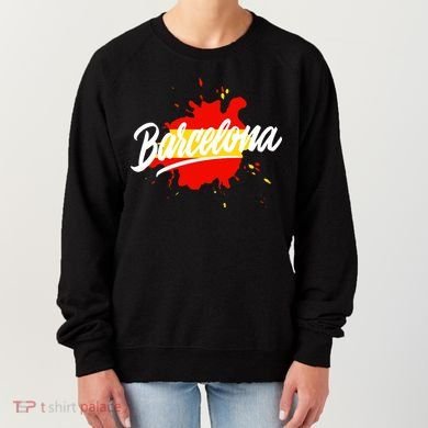 Classic Barcelona Flag Logo Women's Sweatshirt