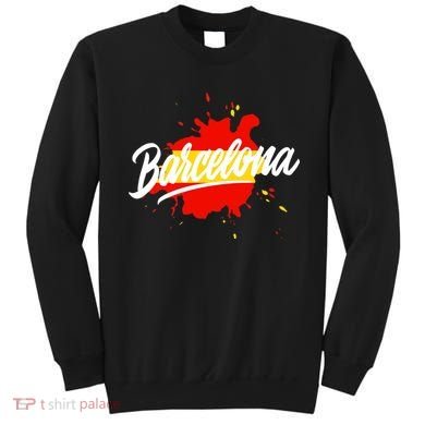 Classic Barcelona Flag Logo Sweatshirt