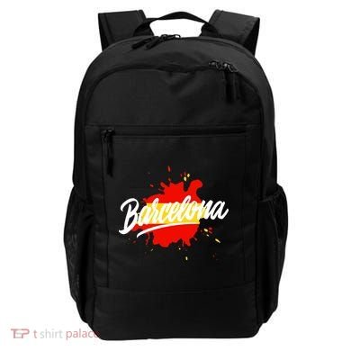 Classic Barcelona Flag Logo Backpack