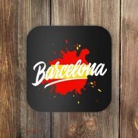 Classic Barcelona Flag Logo Coaster thumb 0