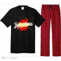 Classic Barcelona Flag Logo Pajama Set thumb 0