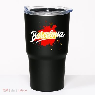 Classic Barcelona Flag Logo Tumbler