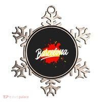 Classic Barcelona Flag Logo Ornament thumb 0