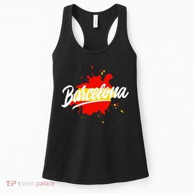 Classic Barcelona Flag Logo Women's Tank Top