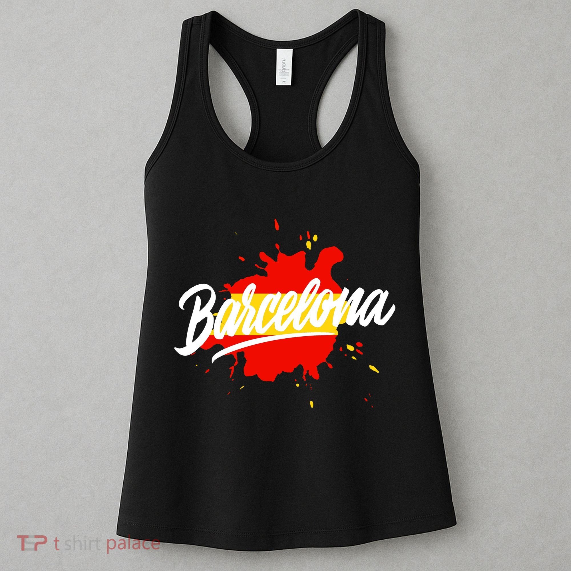 Classic Barcelona Flag Logo Women's Tank Top